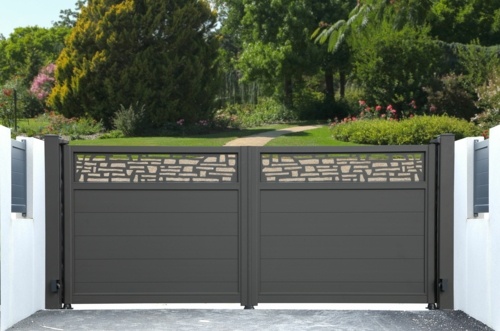 Portail battant BK Eléctricité